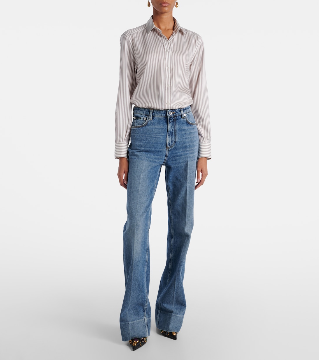 High-rise straight jeans | Dolce&Gabbana