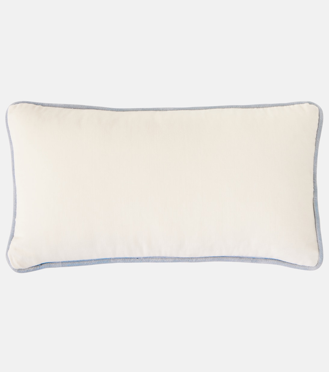 Crab striped cotton velvet cushion | Les-Ottomans