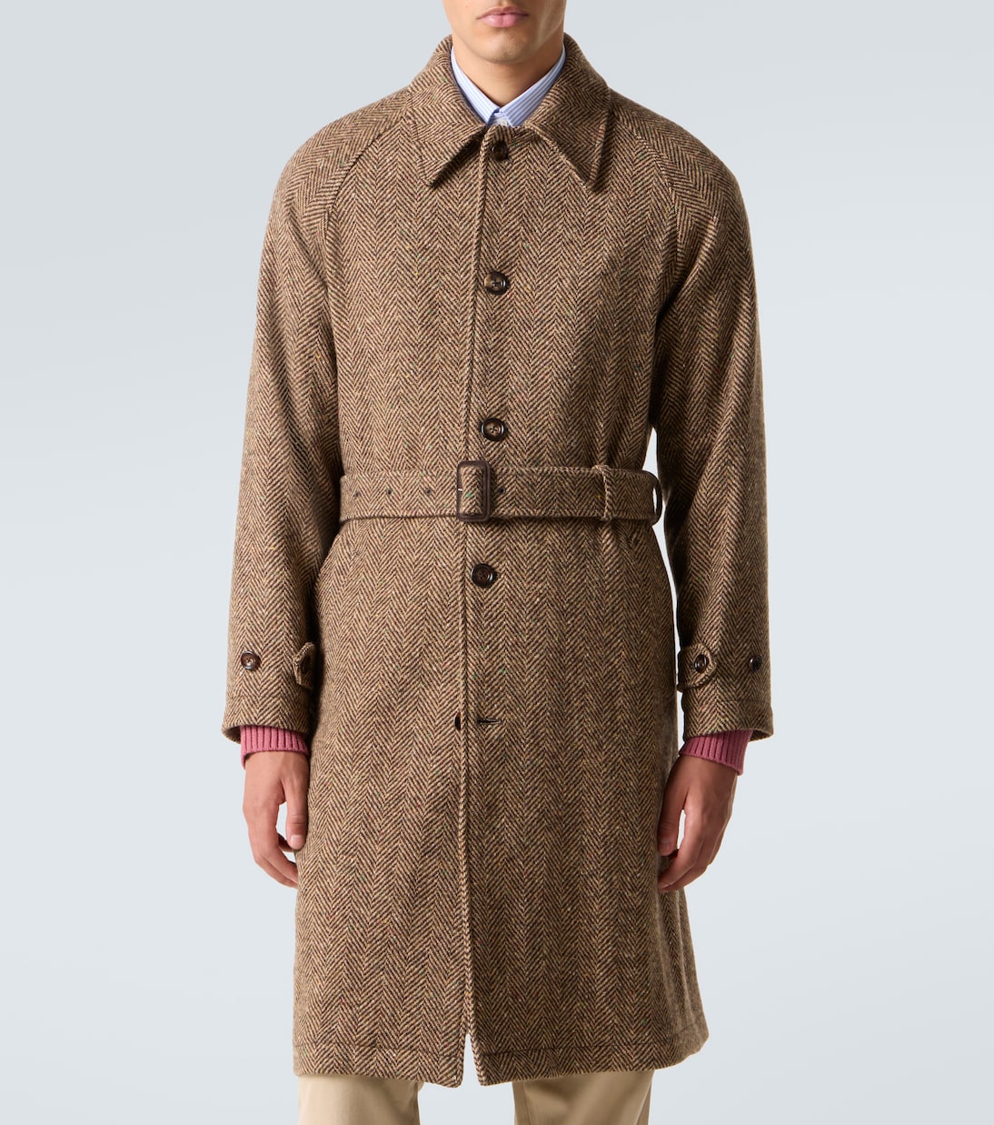 Herringbone wool tweed coat | Polo Ralph Lauren