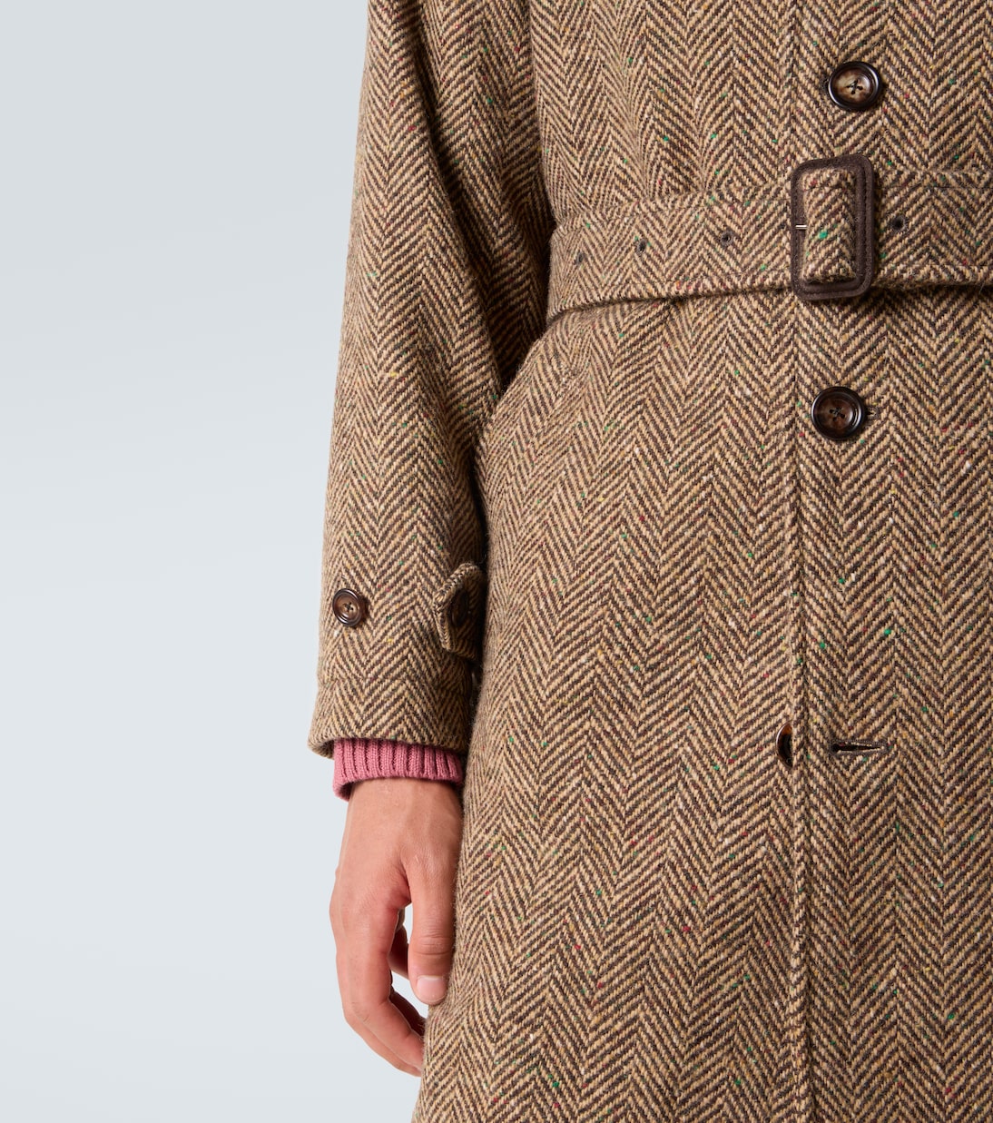 Herringbone wool tweed coat | Polo Ralph Lauren
