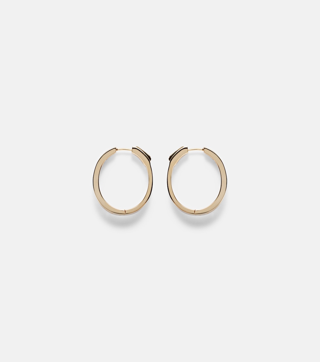 Orecchini a cerchio Meryl Classic in oro 18kt con diamanti | Anita Ko
