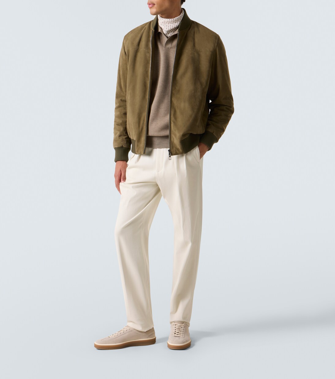 Virgin wool polo sweater | Loro Piana