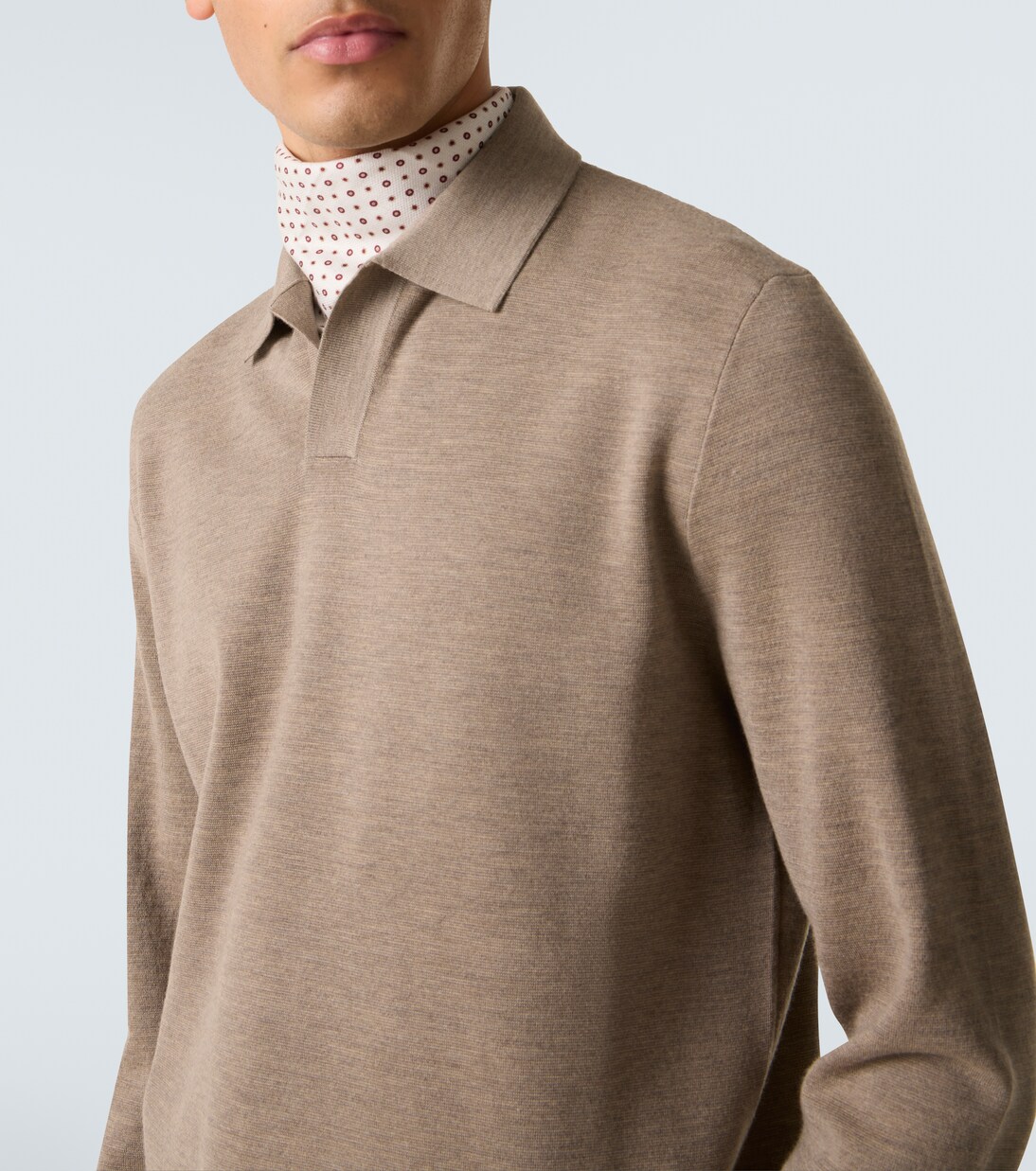 Virgin wool polo sweater | Loro Piana