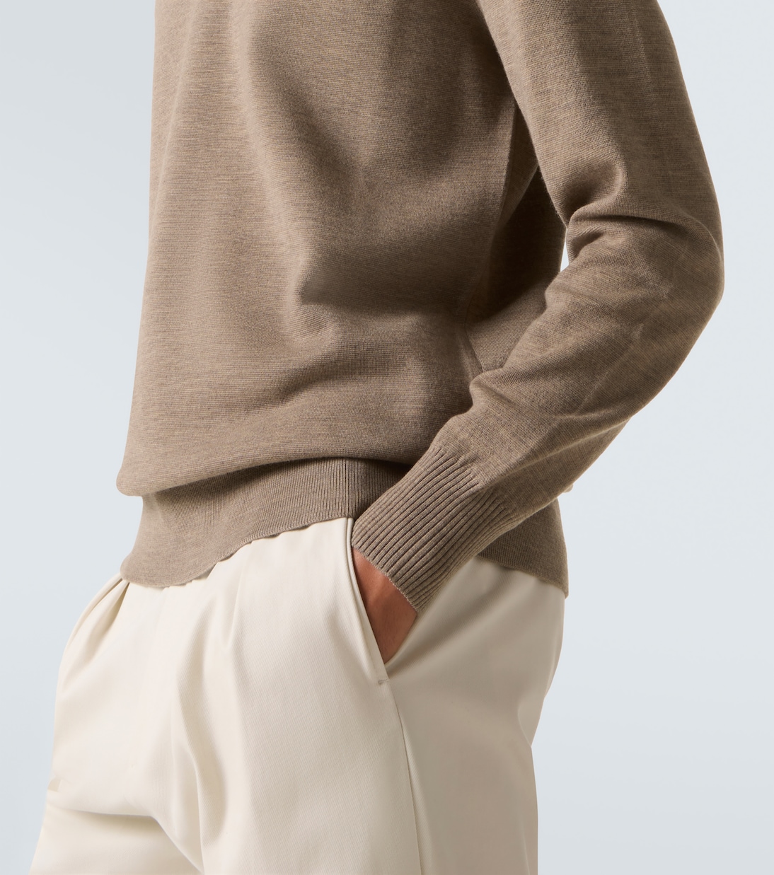 Virgin wool polo sweater | Loro Piana