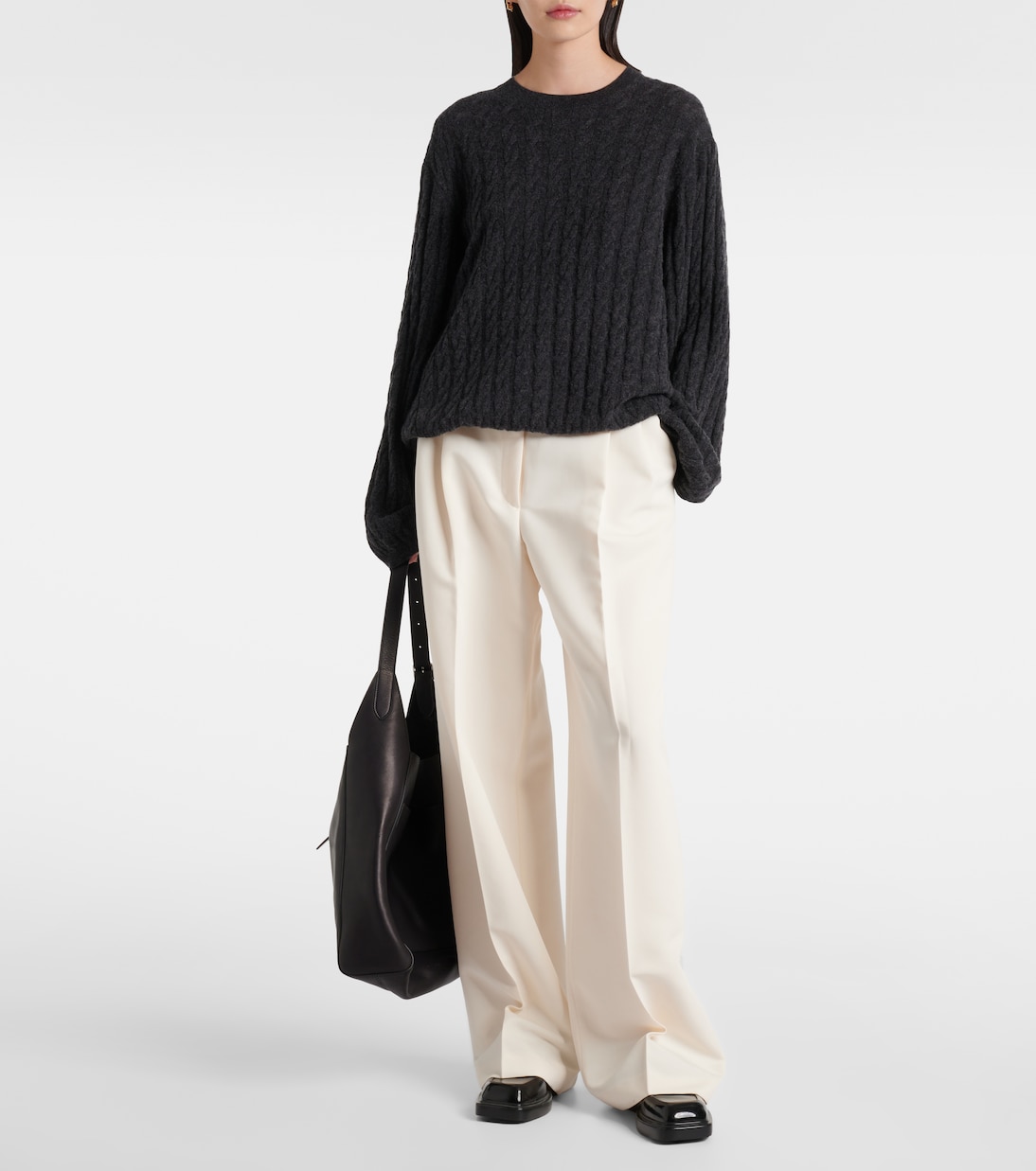 Pull en cachemire et laine | Jardin des Orangers