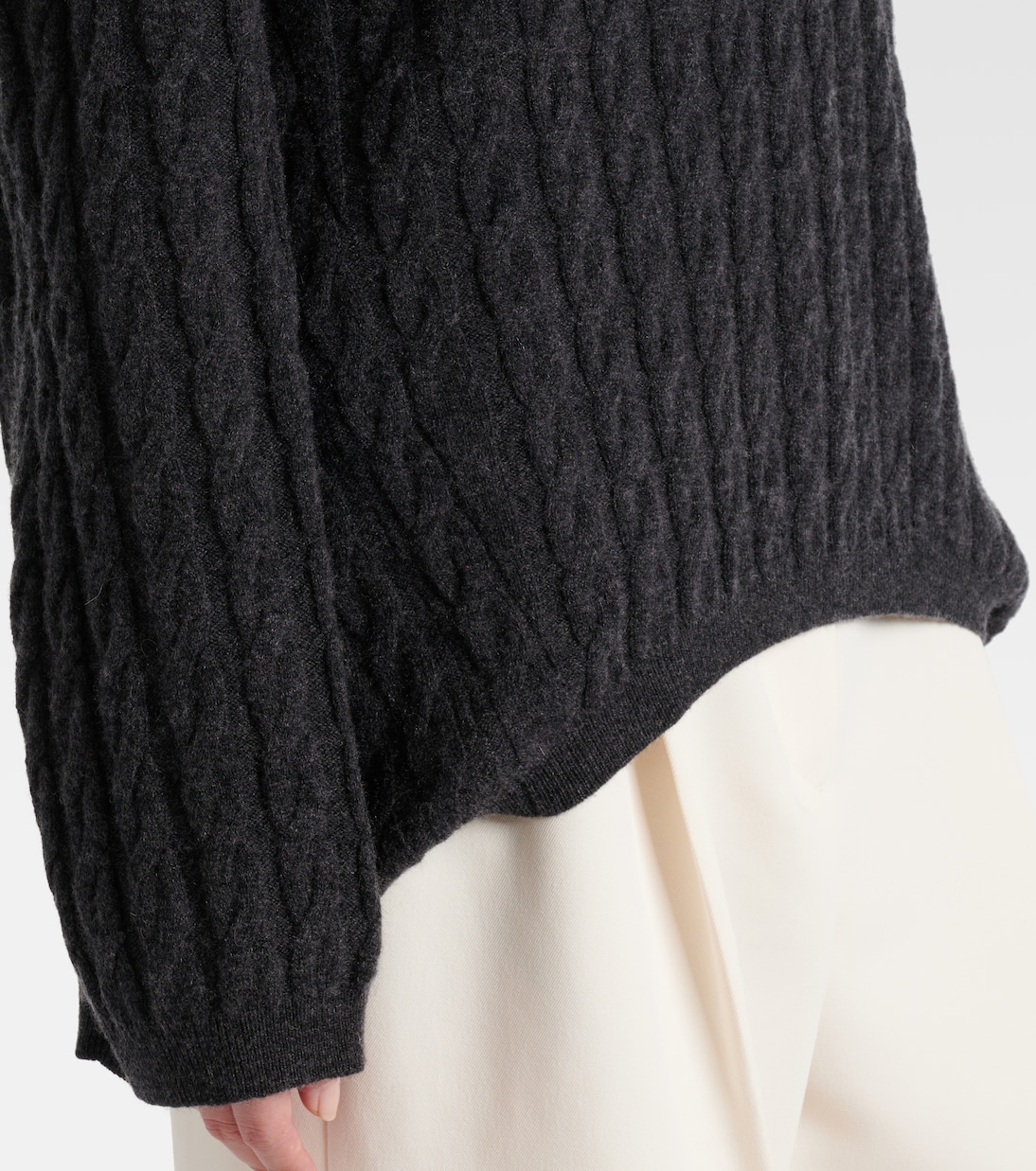 Pull en cachemire et laine | Jardin des Orangers