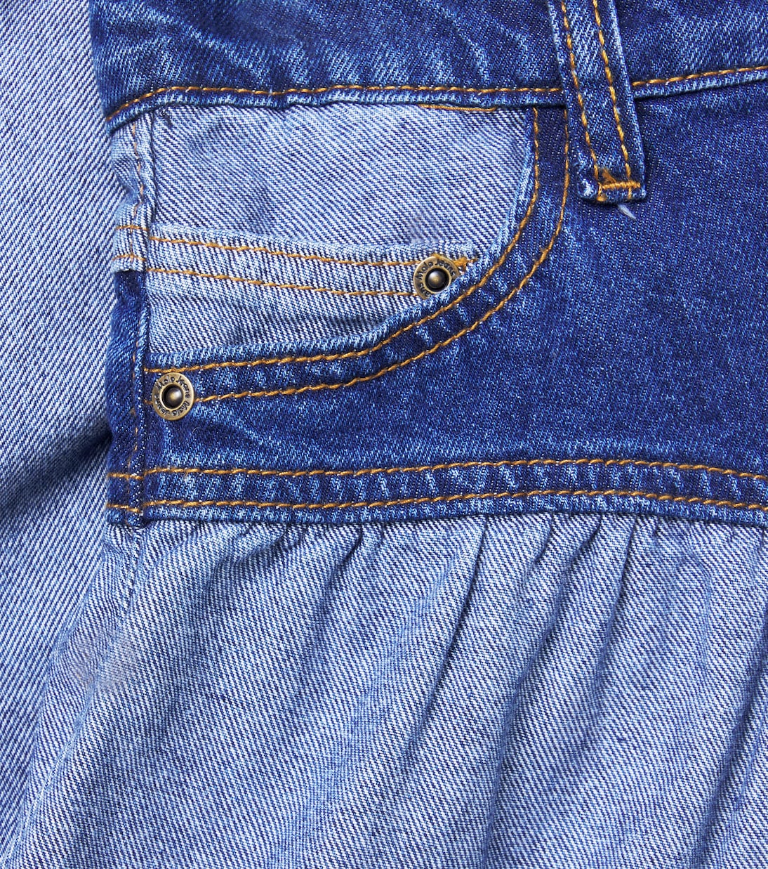 Becca paneled denim skirt | Molo