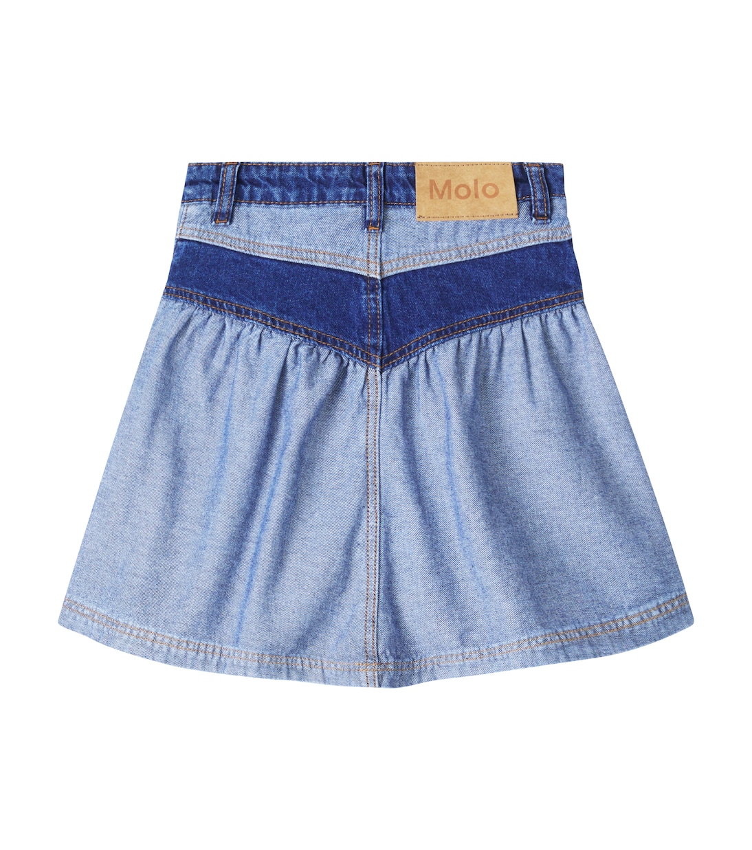 Becca paneled denim skirt | Molo
