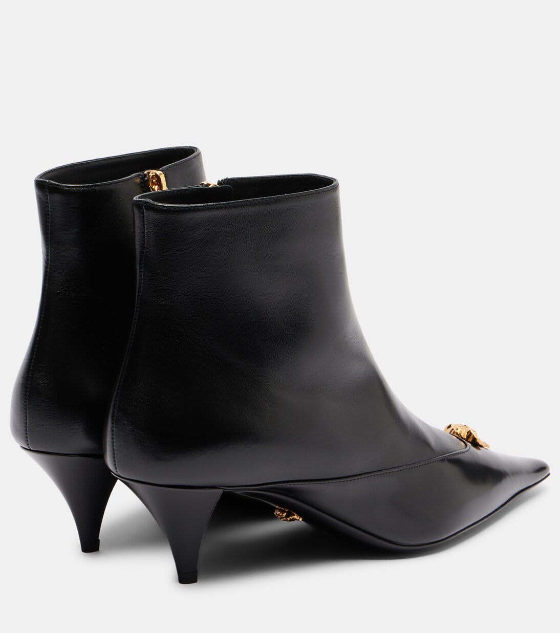 La Medusa 55 leather ankle boots | Versace