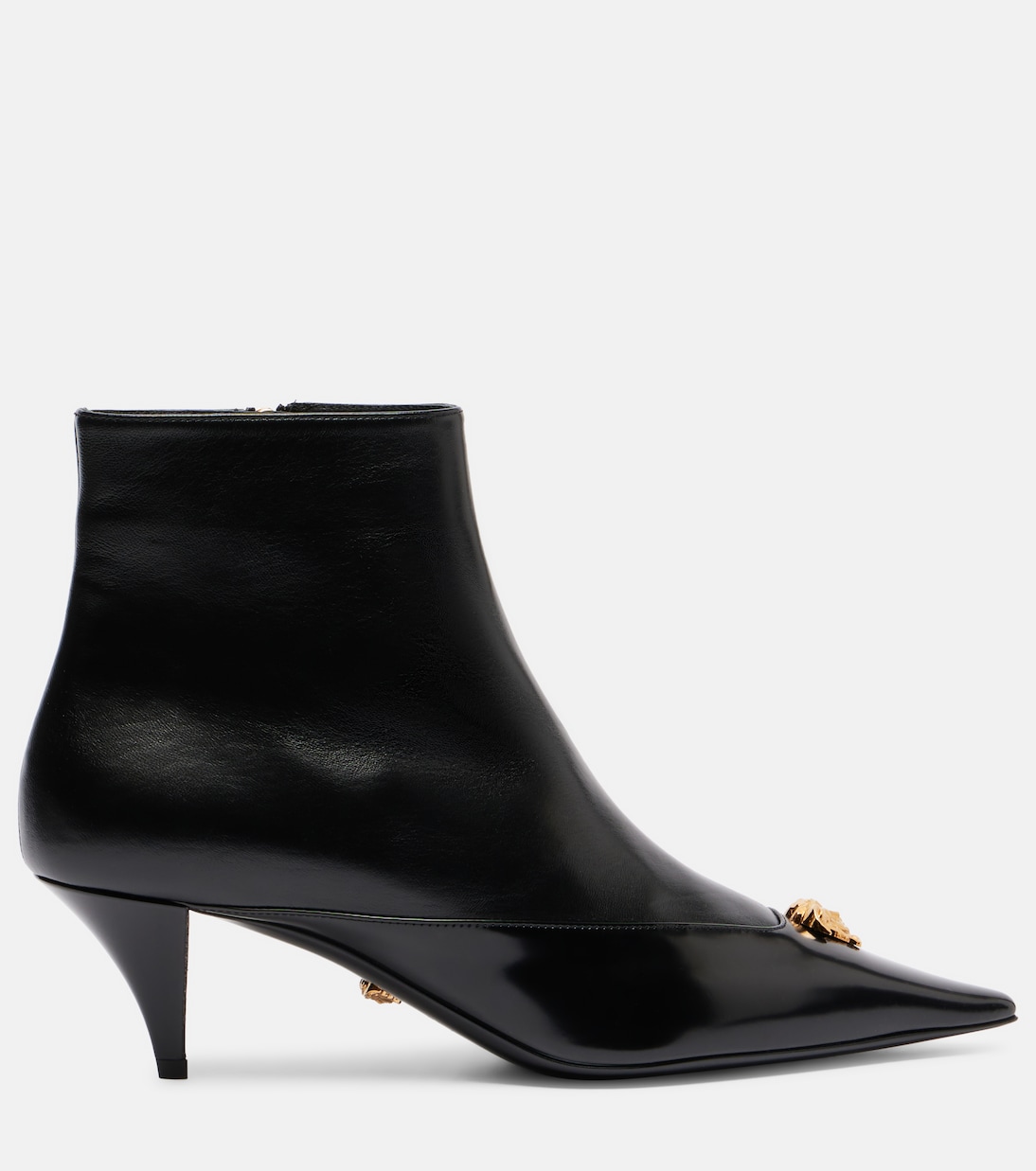 La Medusa 55 leather ankle boots | Versace
