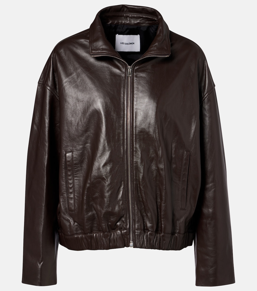 Leather jacket | Yves Salomon