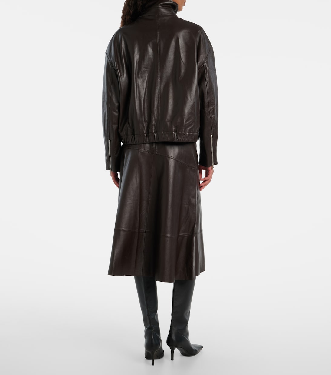 Leather jacket | Yves Salomon