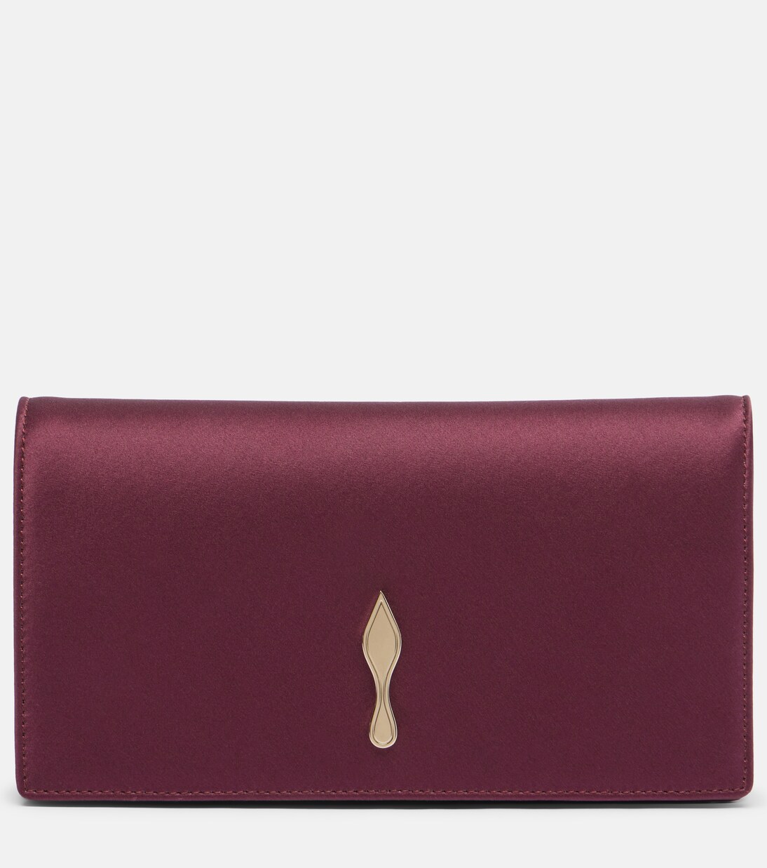 Bettina crêpe satin clutch | Christian Louboutin