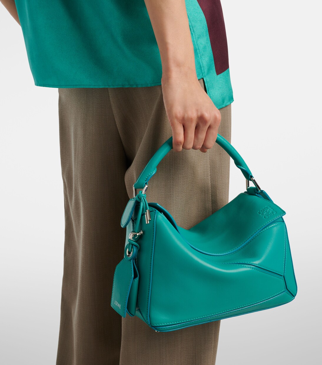 Puzzle Small leather tote bag | Loewe