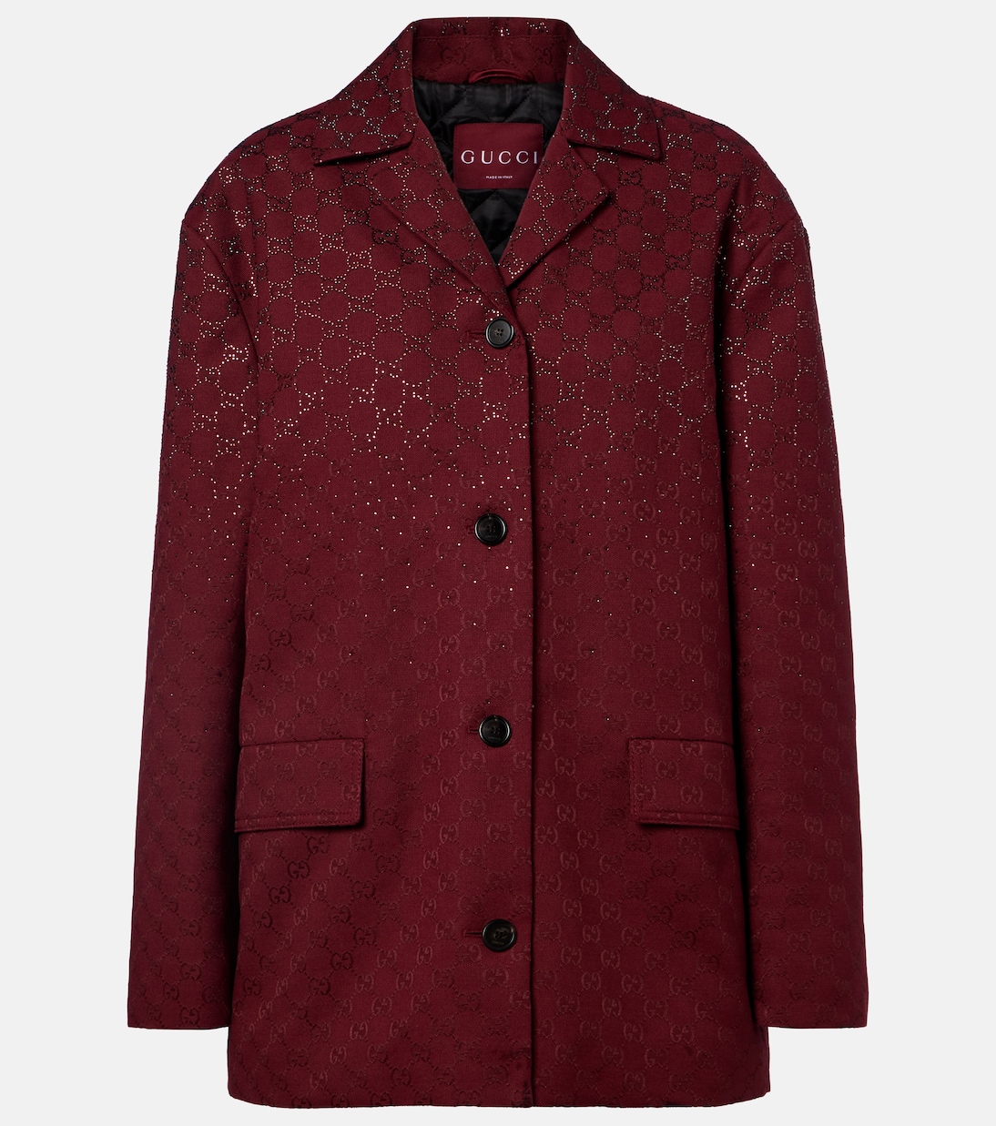 GG Crystal canvas blazer | Gucci