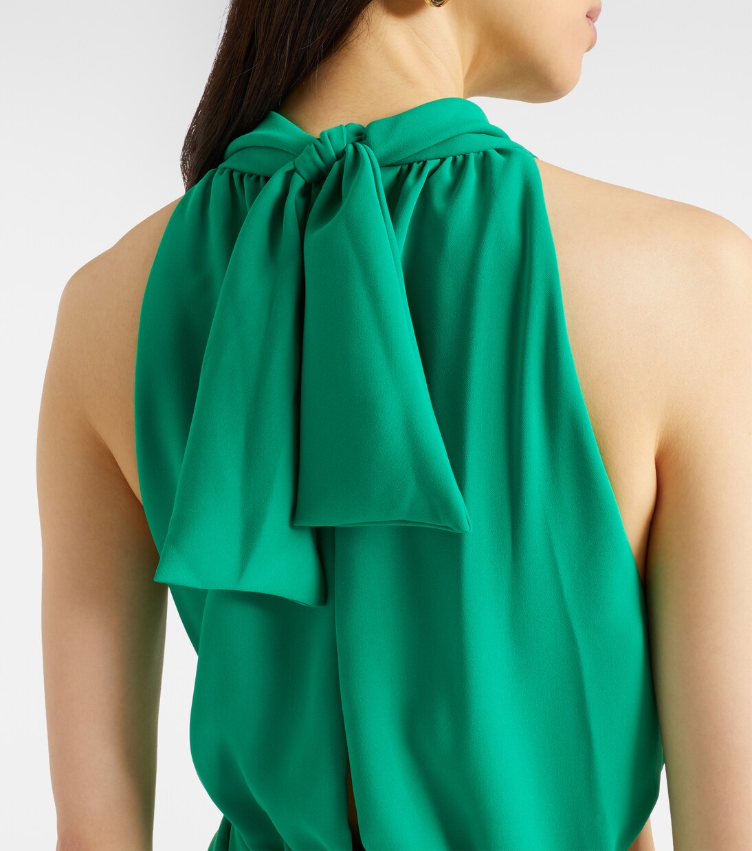 Cutout gathered maxi dress | Johanna Ortiz