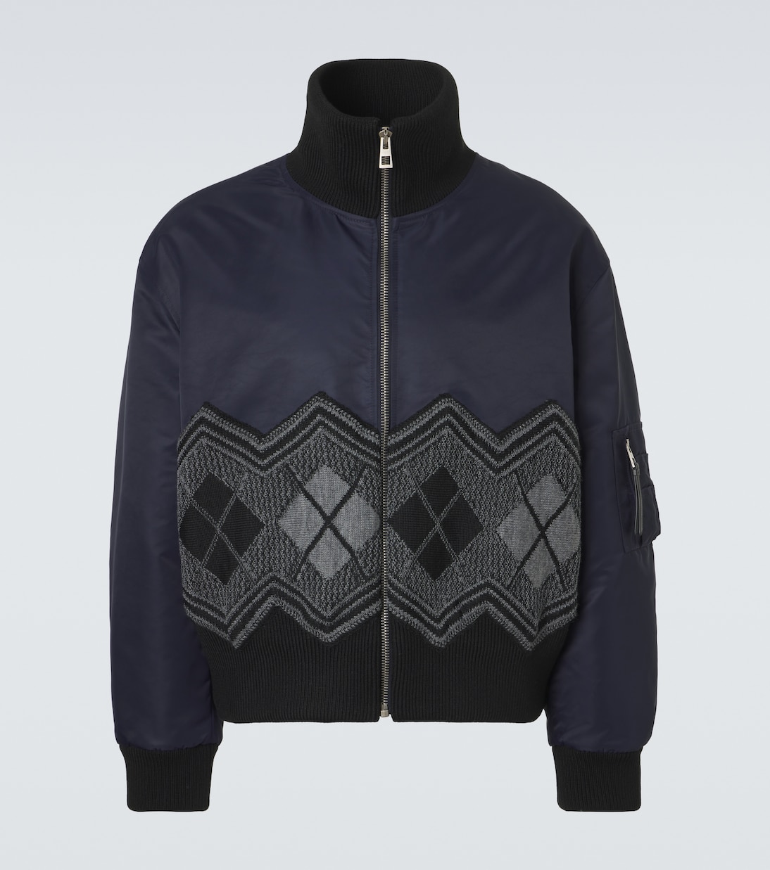 Argyle technical twill jacket | Loewe