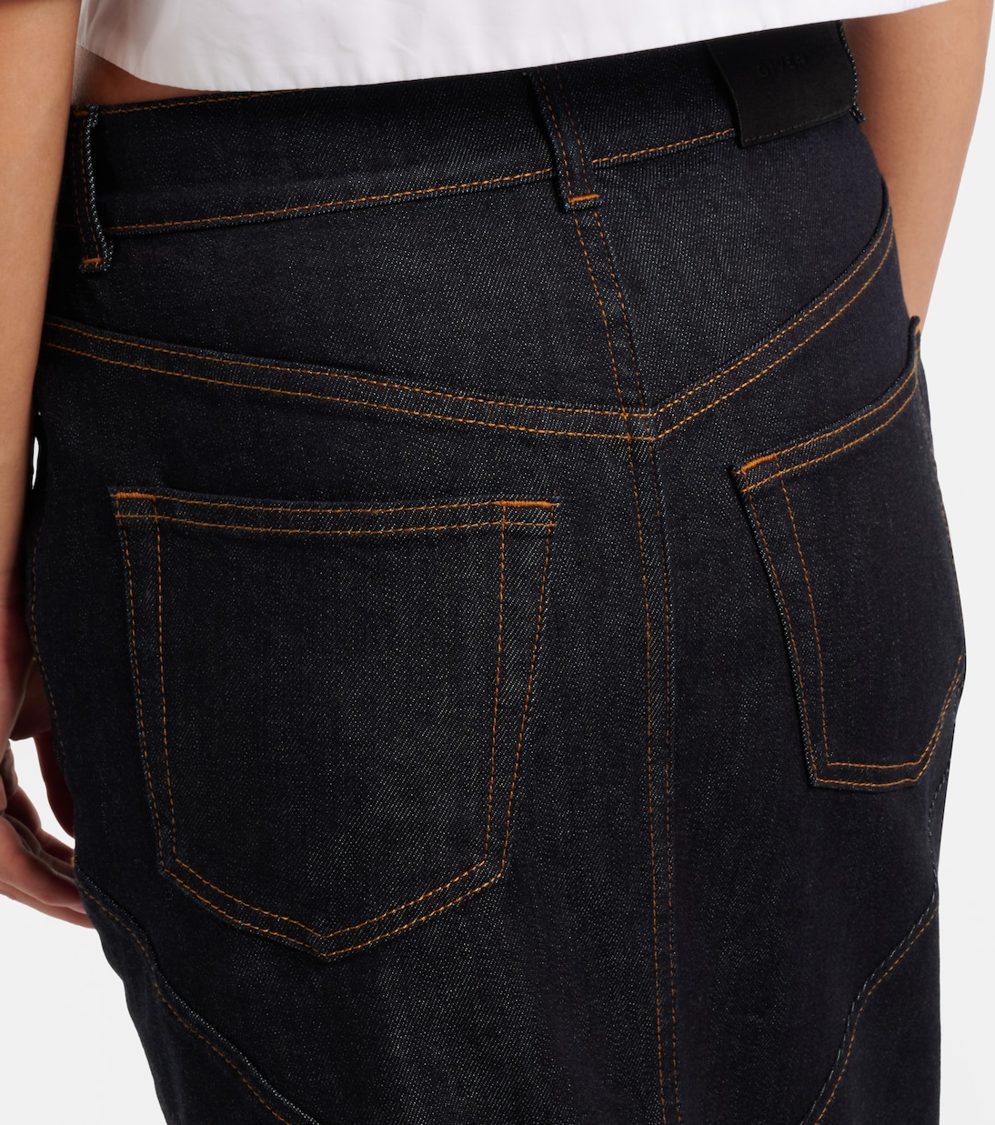 Denim midi skirt | Givenchy