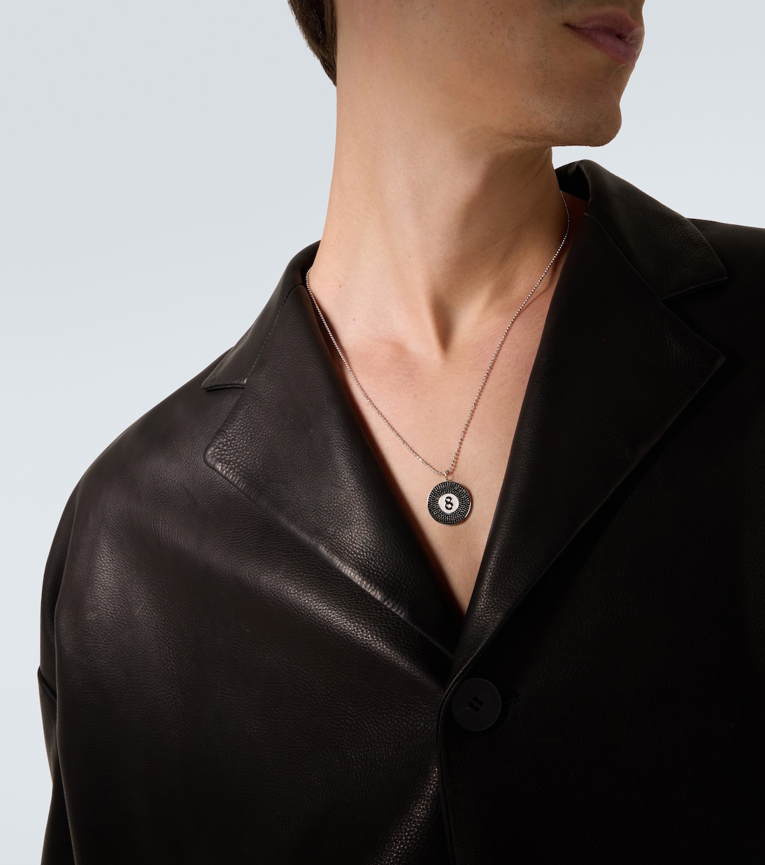 Halskette aus 14kt Weißgold mit Diamanten | Sydney Evan