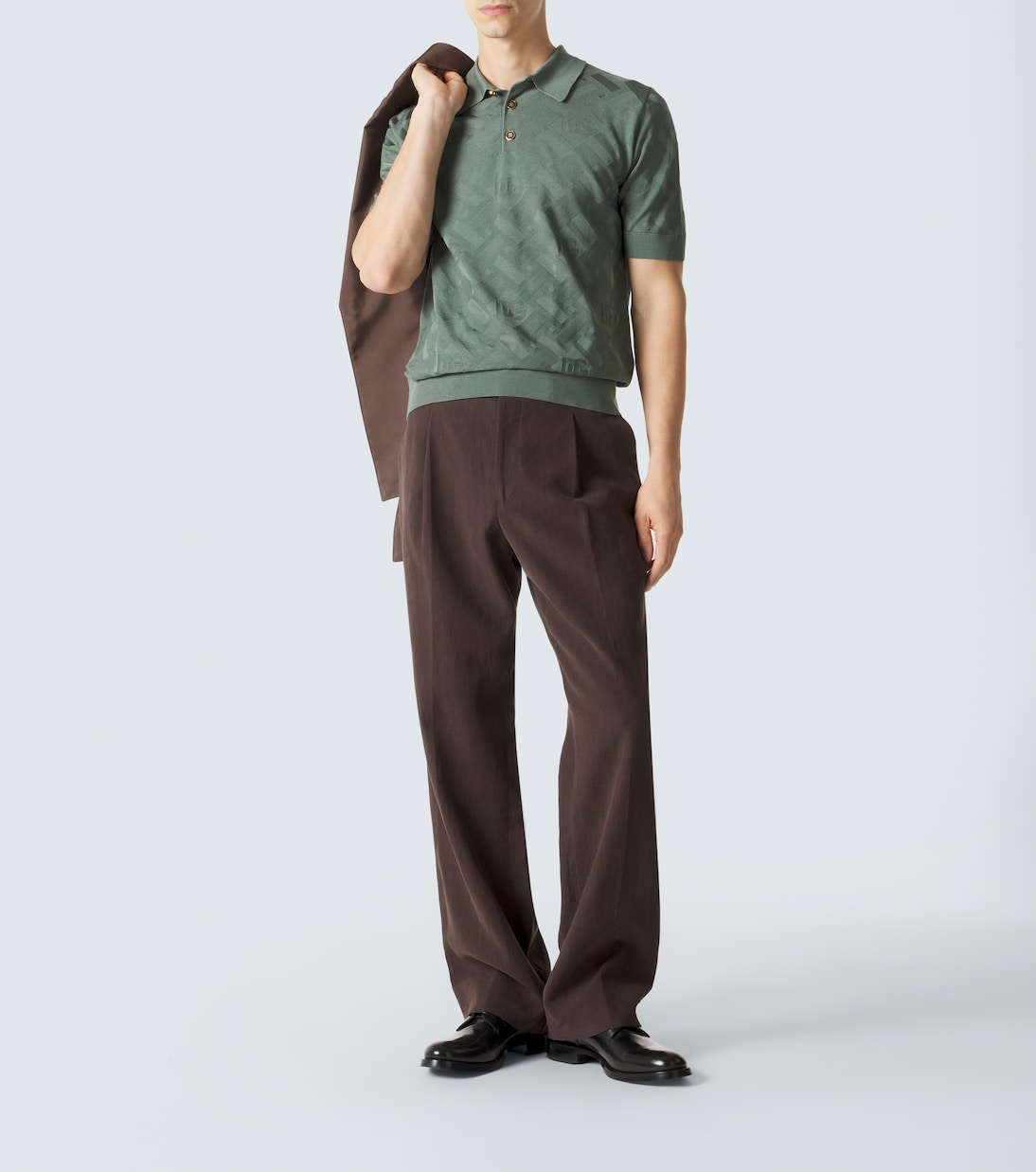 DG真丝Polo衫 | Dolce&Gabbana