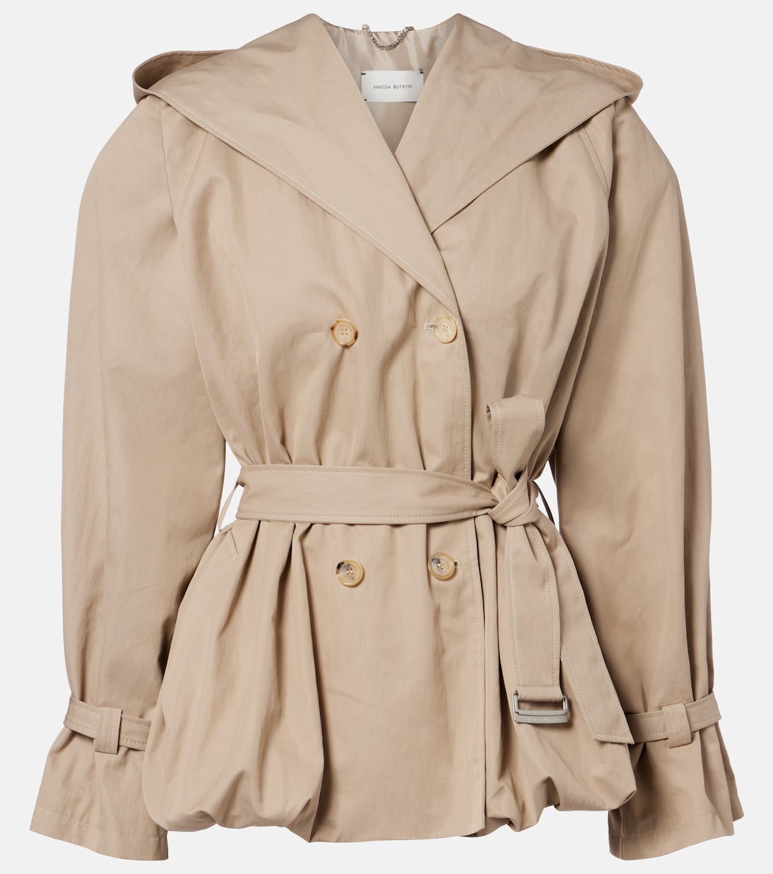 Belted cotton-blend jacket | Magda Butrym