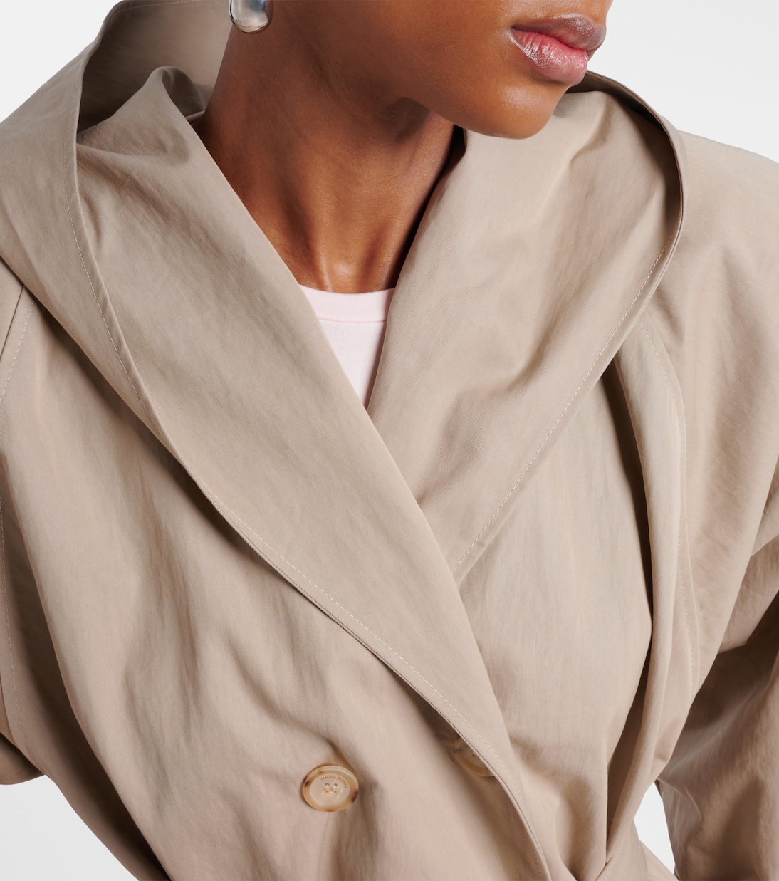 Belted cotton-blend jacket | Magda Butrym