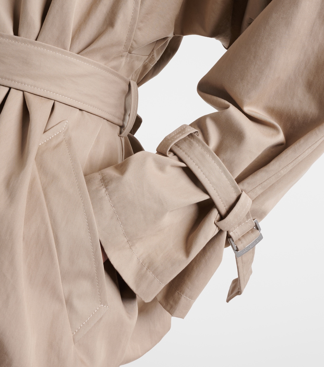 Belted cotton-blend jacket | Magda Butrym