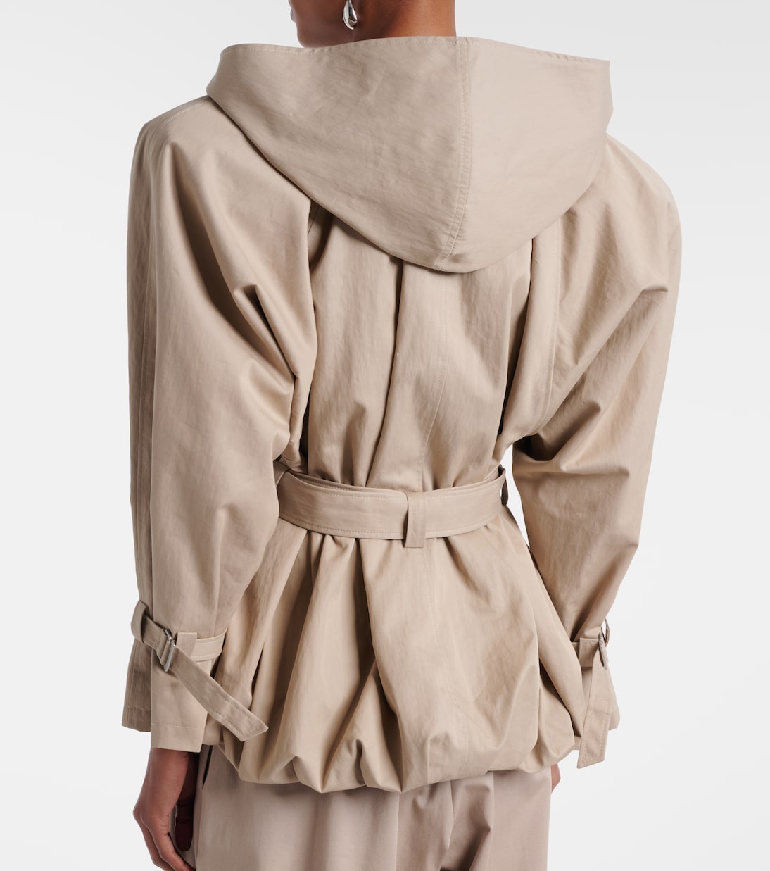 Belted cotton-blend jacket | Magda Butrym