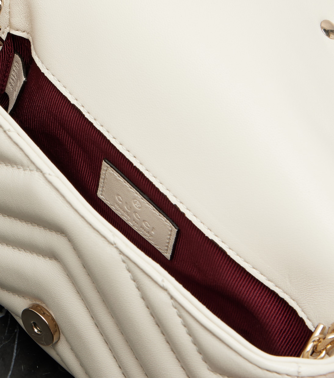 GG Marmont Mini leather shoulder bag | Gucci