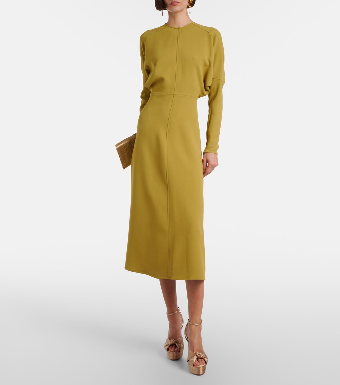 Sandalias con plataforma Cupid 130 de satén | Aquazzura