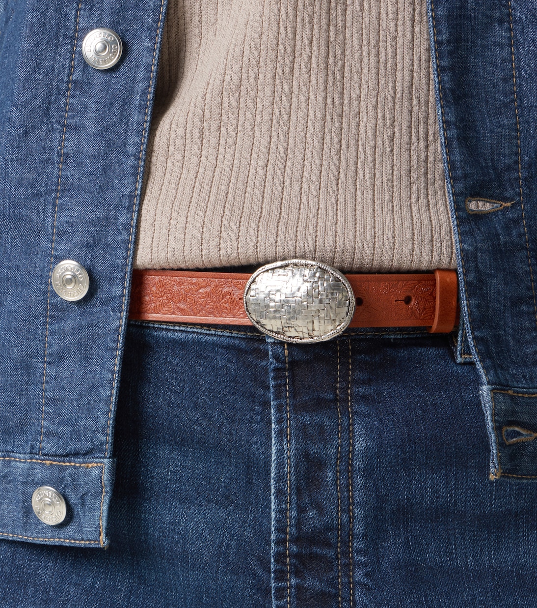 Leather belt | Brunello Cucinelli