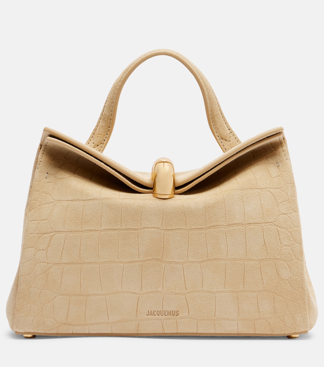 Valérie Small suede top-handle bag | Jacquemus
