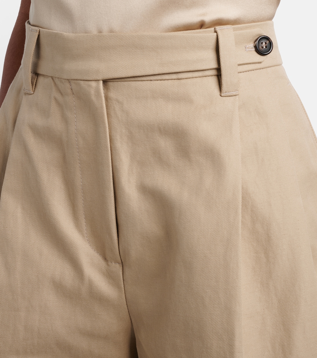 Cotton and linen shorts | Brunello Cucinelli