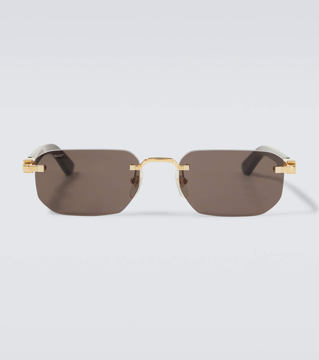 Signature C rectangular sunglasses | Cartier Eyewear Collection