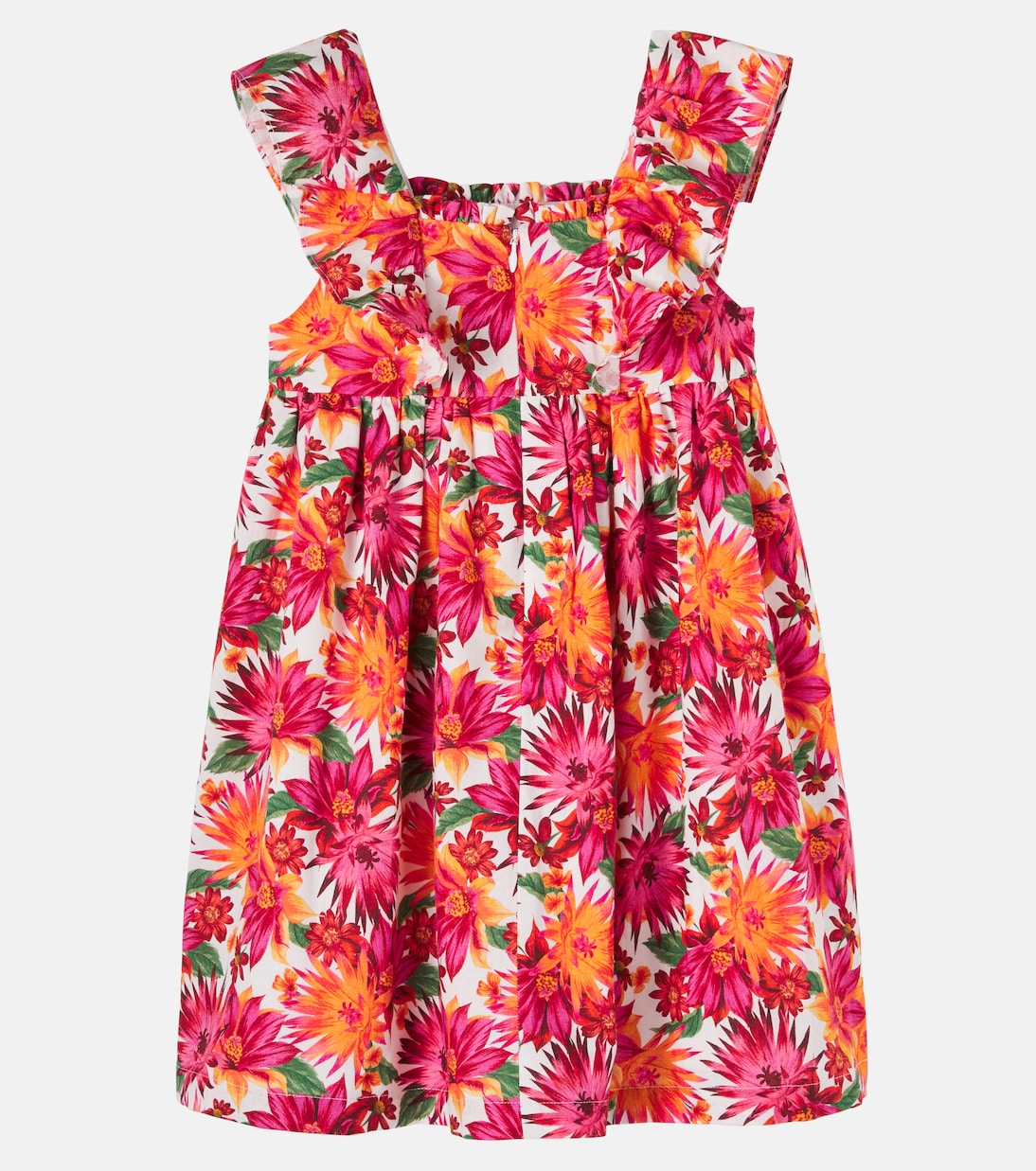 Kleid aus Baumwolle und Leinen | Tartine et Chocolat