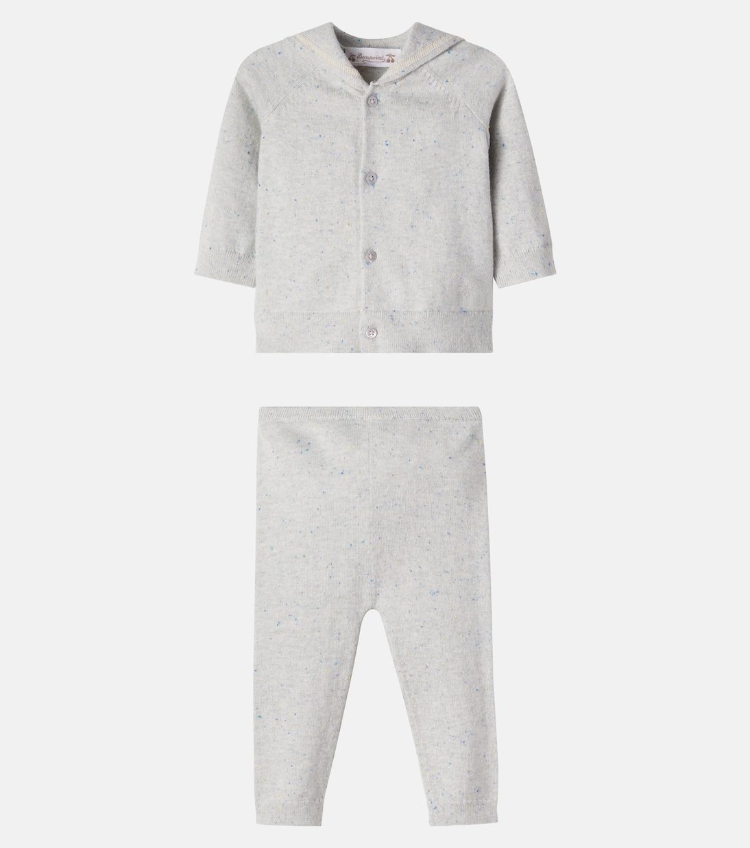 Bébé – Ensemble cardigan et pantalon Laslo en coton | Bonpoint