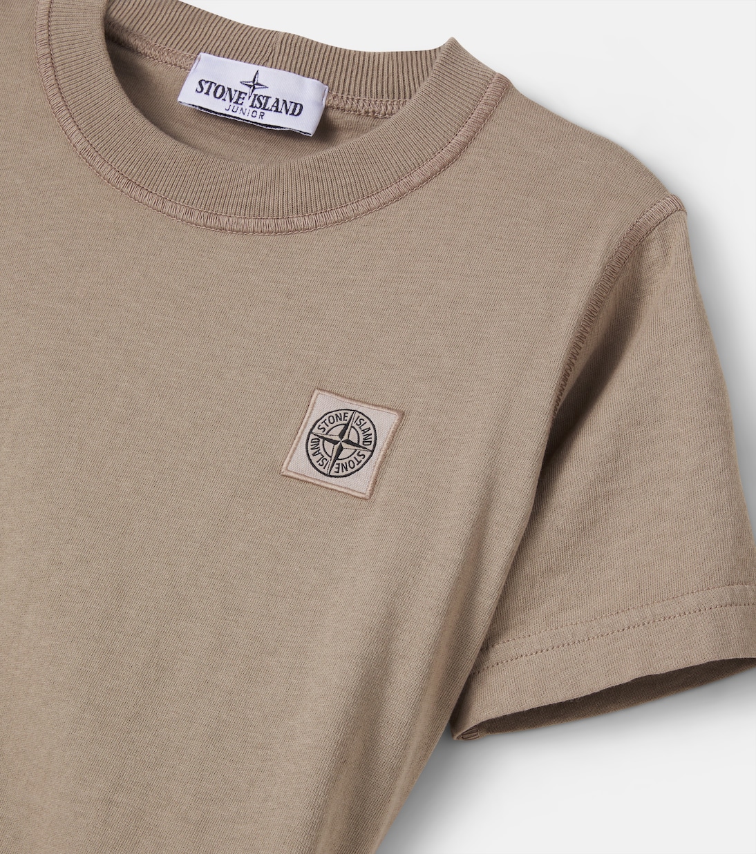 Compass cotton jersey T-shirt | Stone Island Junior