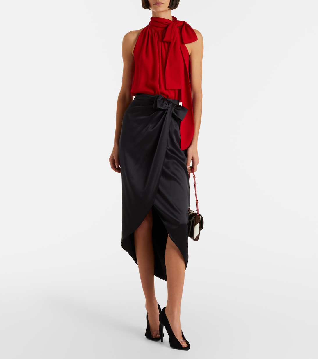 Révélé suede peep-toe pumps | Valentino Garavani