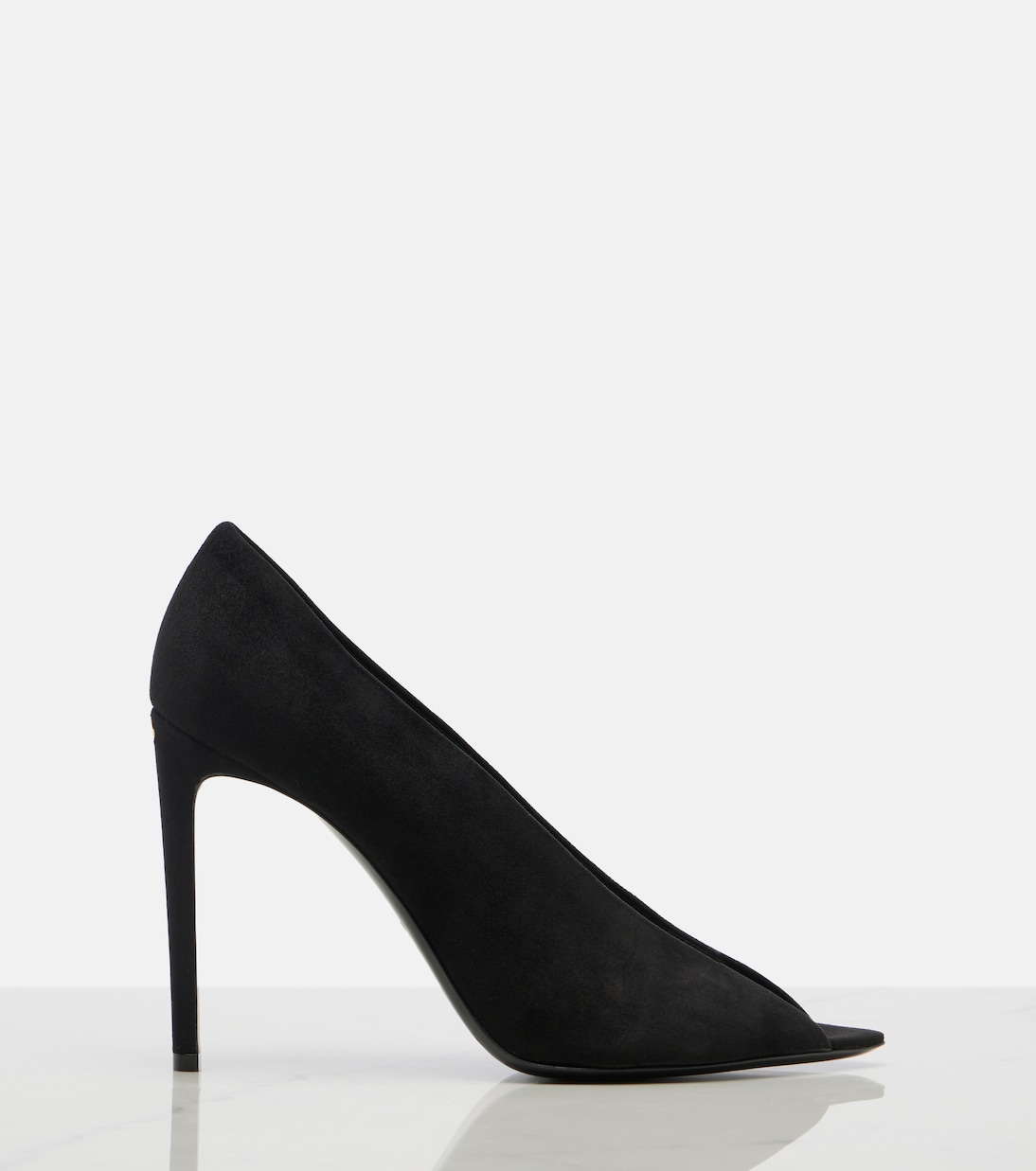 Révélé suede peep-toe pumps | Valentino Garavani
