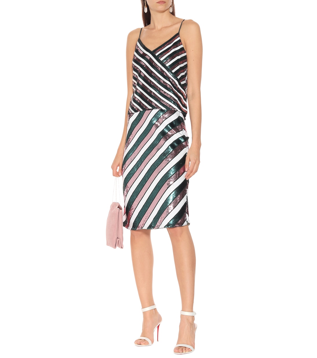 Falda midi Sheen con lentejuelas | Diane von Furstenberg