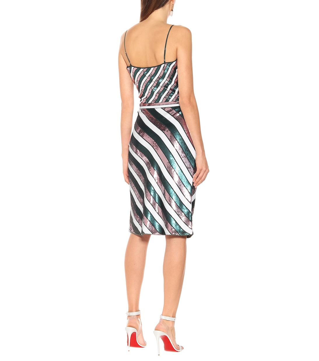 Falda midi Sheen con lentejuelas | Diane von Furstenberg