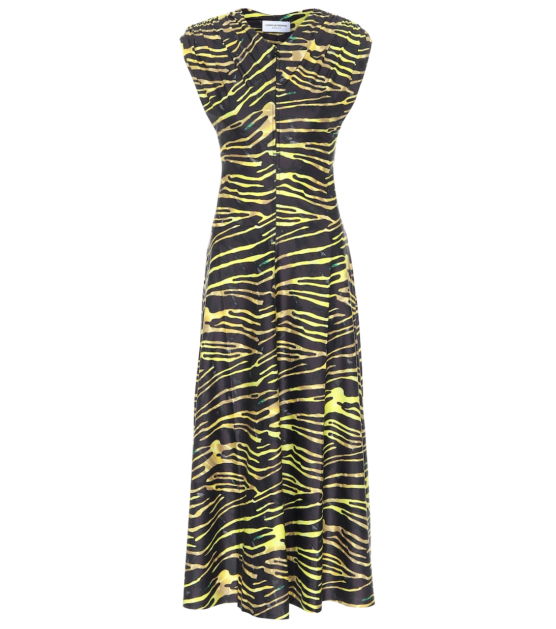 Zebra-print jersey maxi dress | Marine Serre
