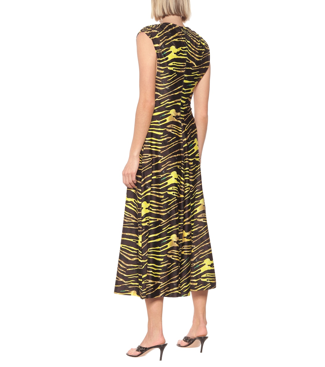 Zebra-print jersey maxi dress | Marine Serre