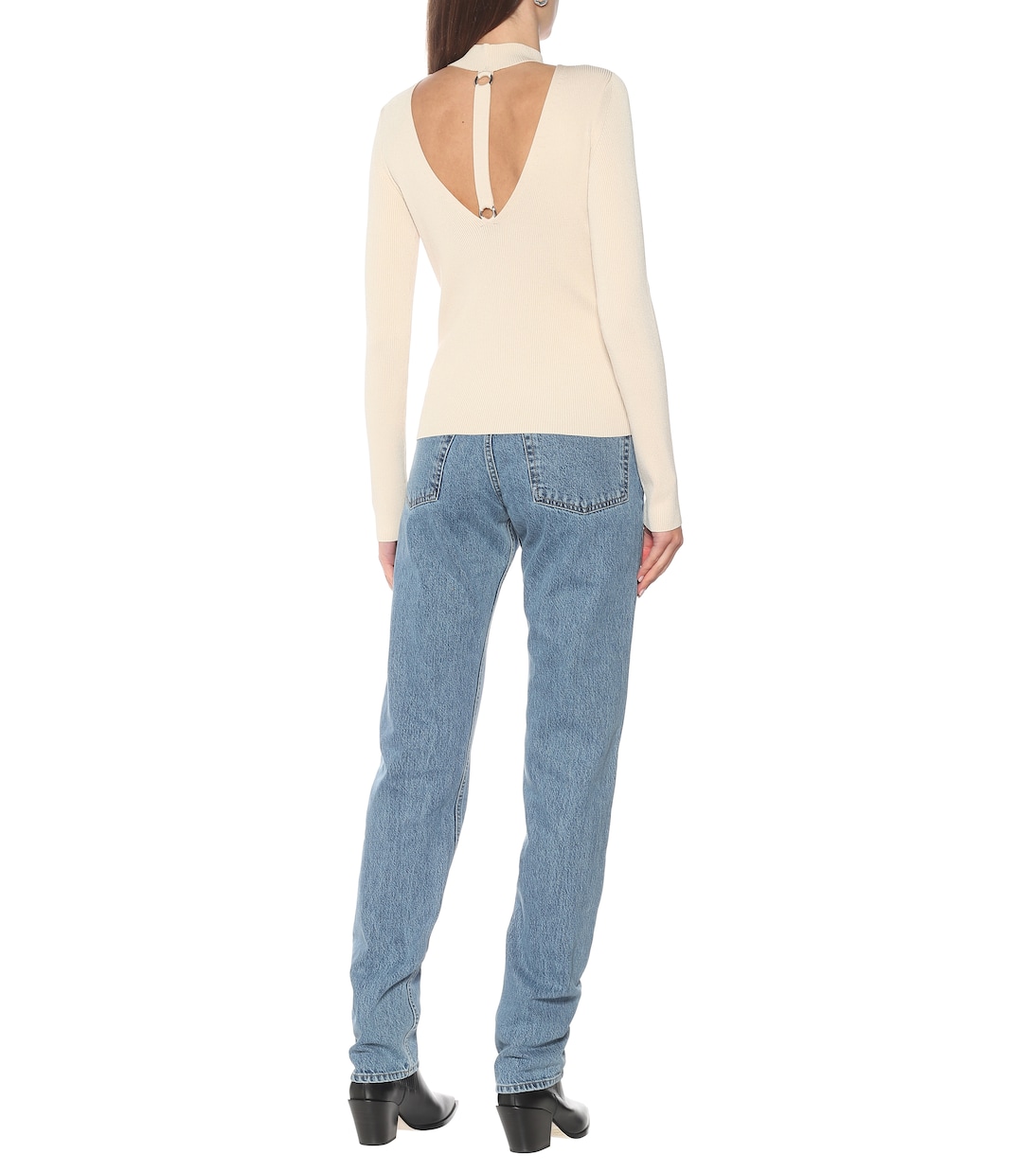 Ribbed-knit sweater | Helmut Lang