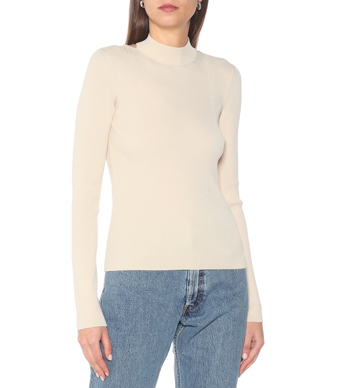 Ribbed-knit sweater | Helmut Lang