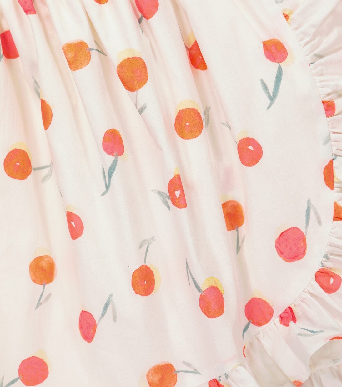 Falda Sveva de algodón estampada | Bonpoint