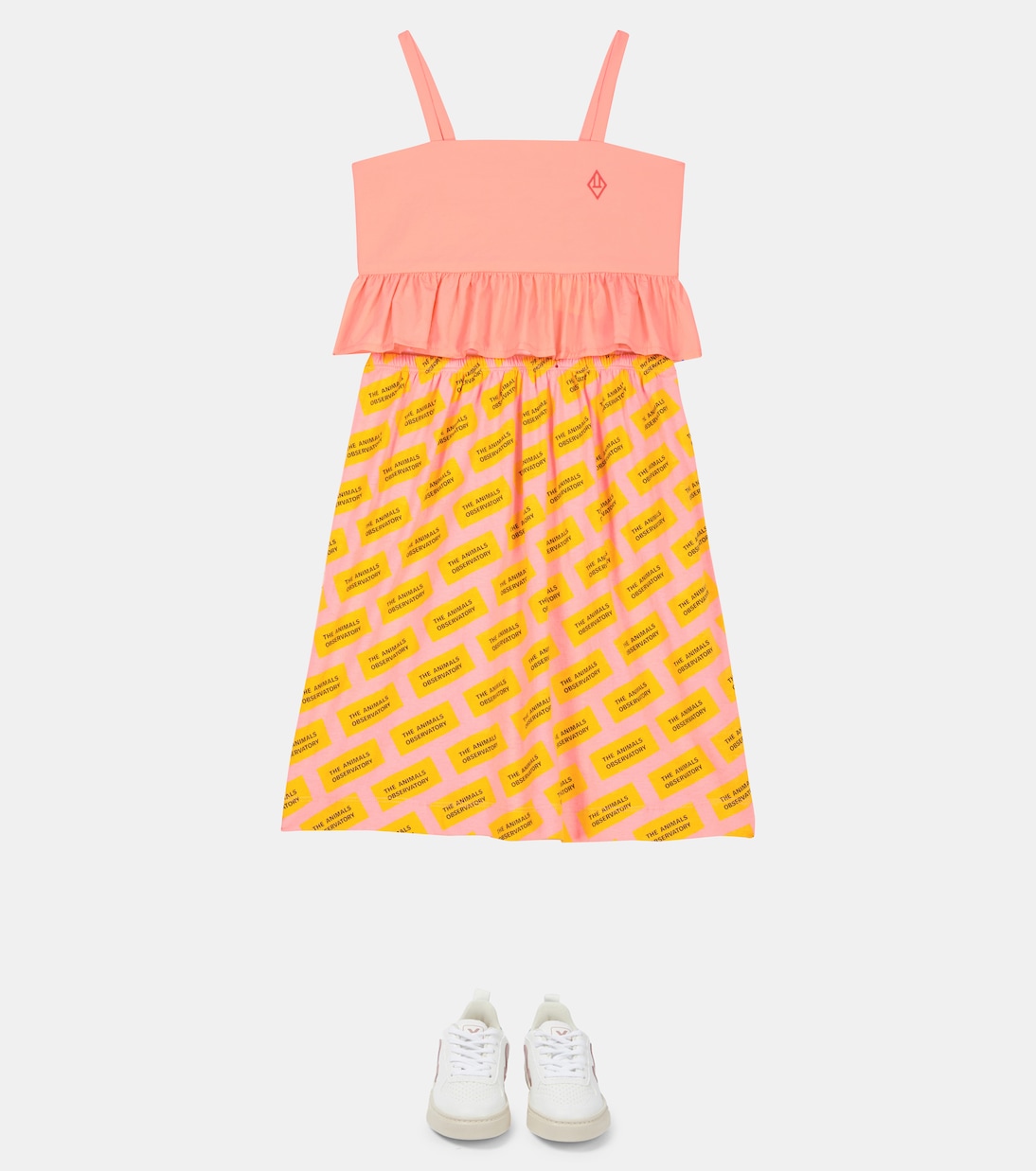 Ladybug printed cotton skirt | The Animals Observatory