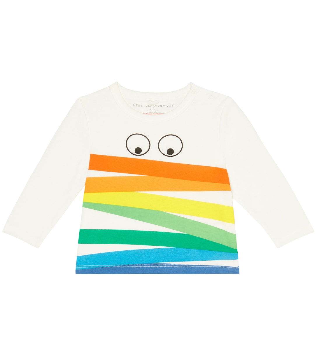 Baby - Top in cotone con stampa | Stella McCartney Kids