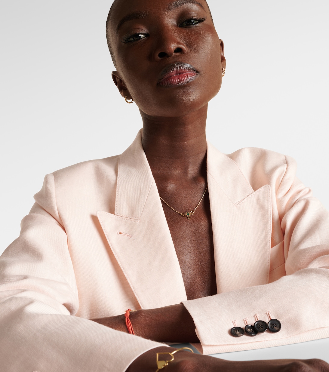 Collier Libelula en or 9 ct et émeraude | Aliita