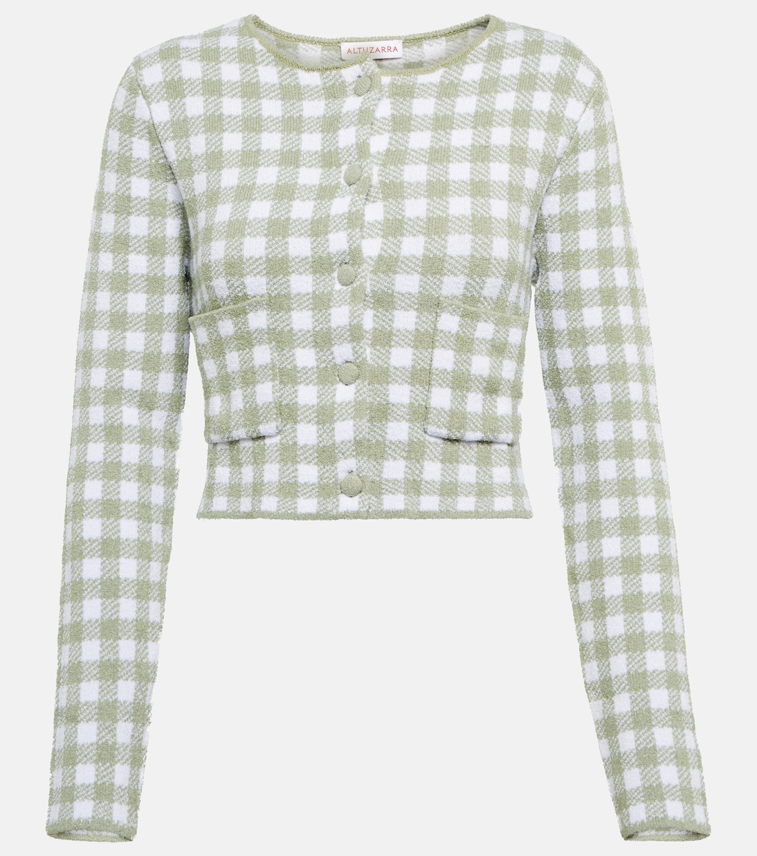 Cardigan Flicker a quadri | Altuzarra